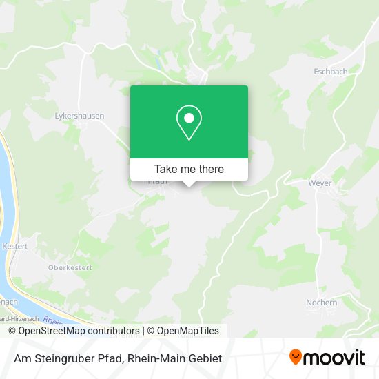 Карта Am Steingruber Pfad