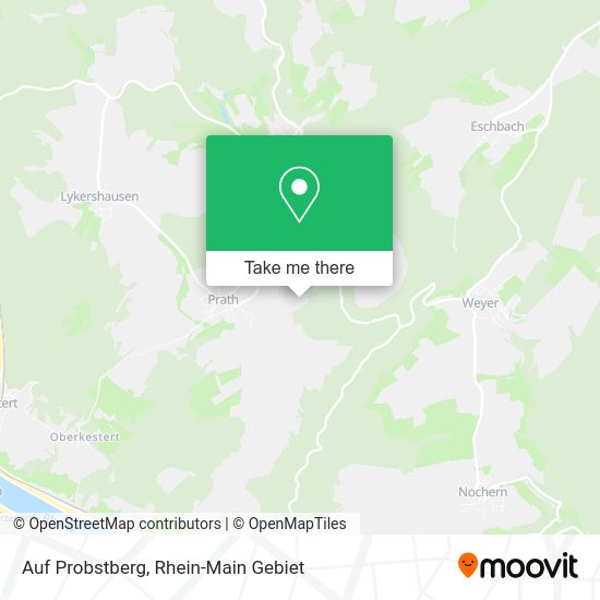Карта Auf Probstberg