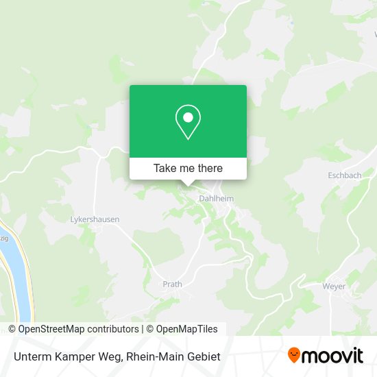 Карта Unterm Kamper Weg