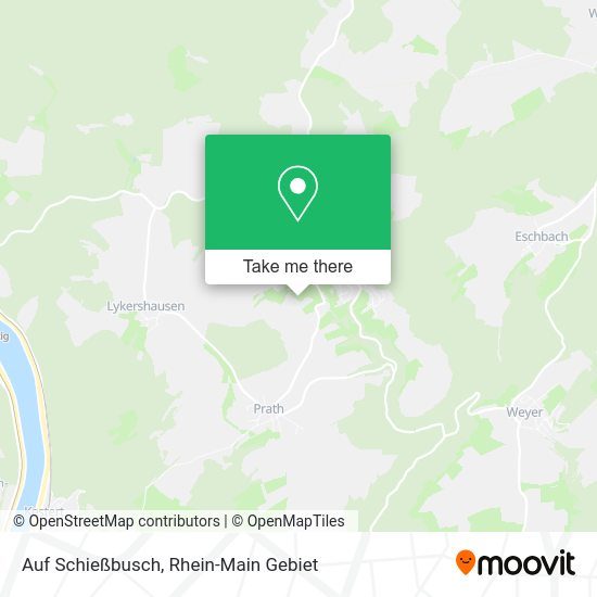 Карта Auf Schießbusch
