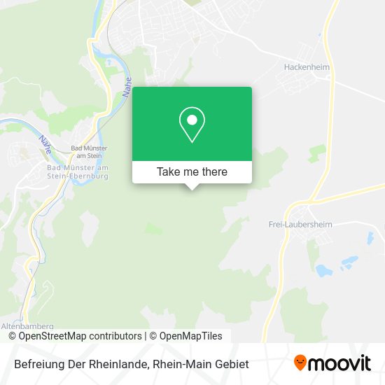 Карта Befreiung Der Rheinlande