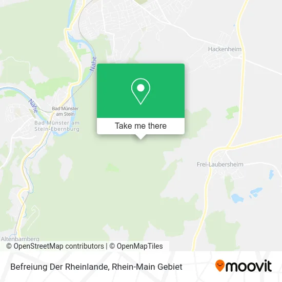 Карта Befreiung Der Rheinlande