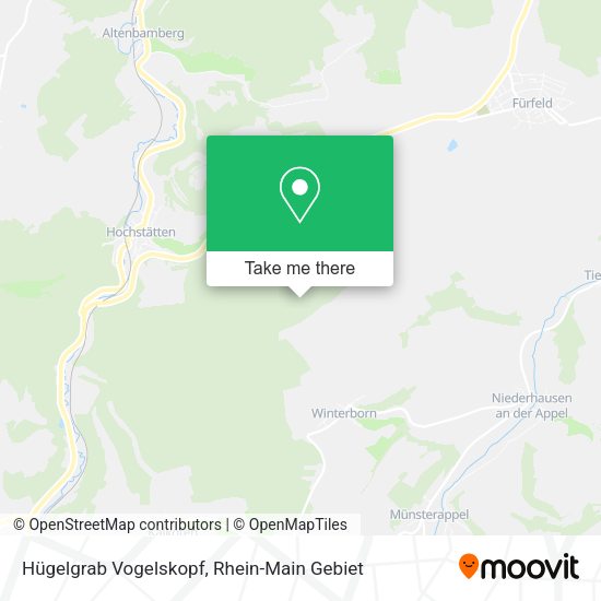 Карта Hügelgrab Vogelskopf