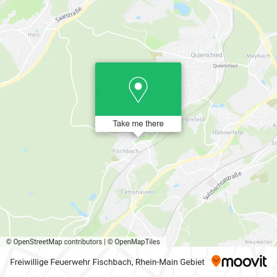 Карта Freiwillige Feuerwehr Fischbach