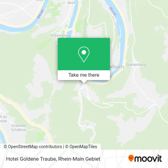 Карта Hotel Goldene Traube