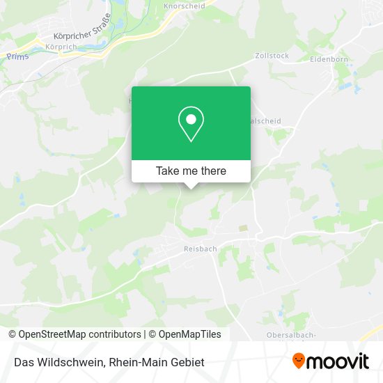 Карта Das Wildschwein