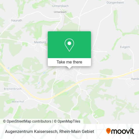Карта Augenzentrum Kaisersesch