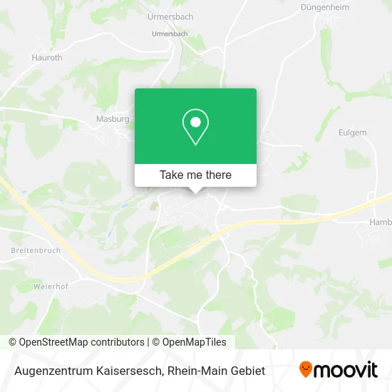 Карта Augenzentrum Kaisersesch