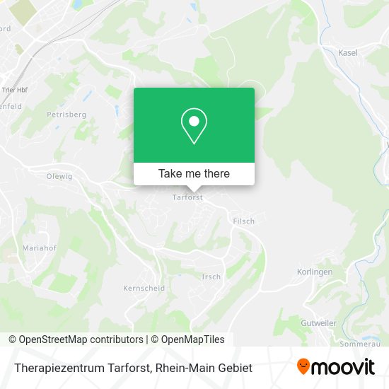 Карта Therapiezentrum Tarforst