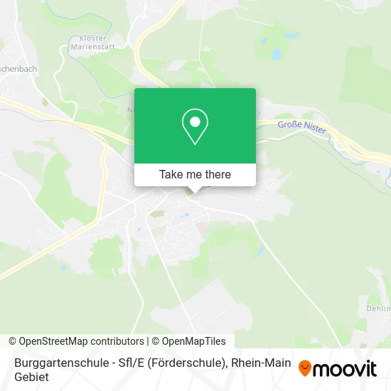 Карта Burggartenschule - Sfl / E (Förderschule)