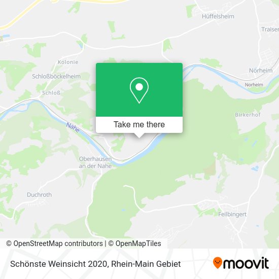 Карта Schönste Weinsicht 2020
