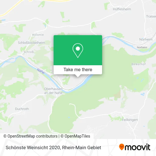 Карта Schönste Weinsicht 2020