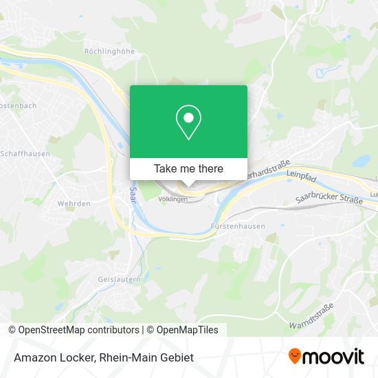 Карта Amazon Locker