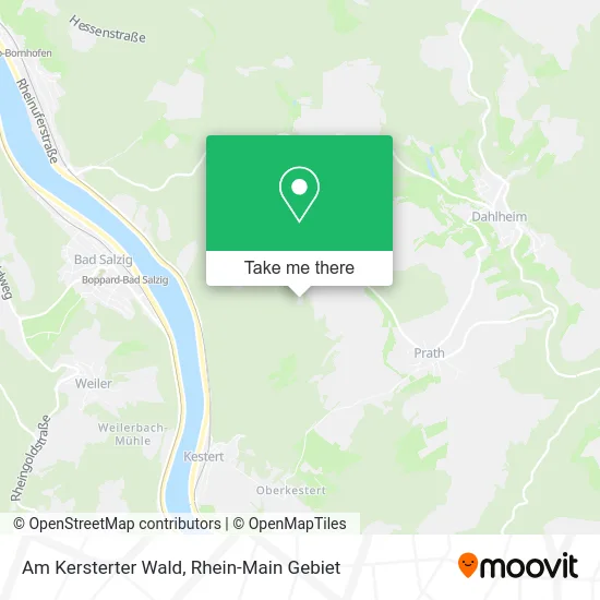 Карта Am Kersterter Wald