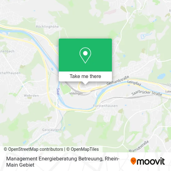 Карта Management Energieberatung Betreuung