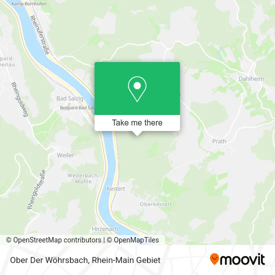 Карта Ober Der Wöhrsbach