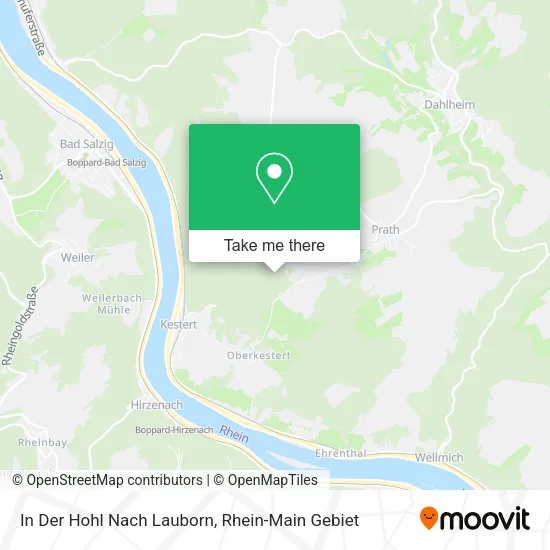 Карта In Der Hohl Nach Lauborn