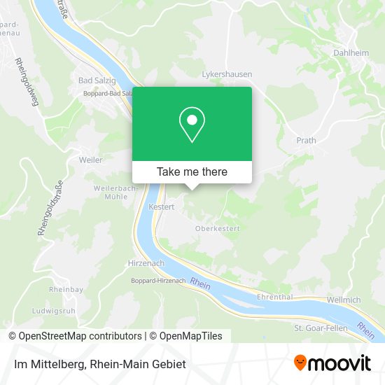 Карта Im Mittelberg