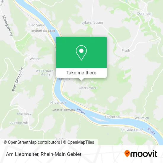 Карта Am Liebmalter
