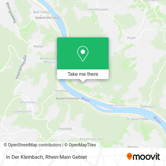 Карта In Der Kleinbach