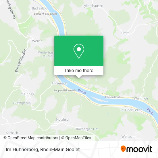 Карта Im Hühnerberg