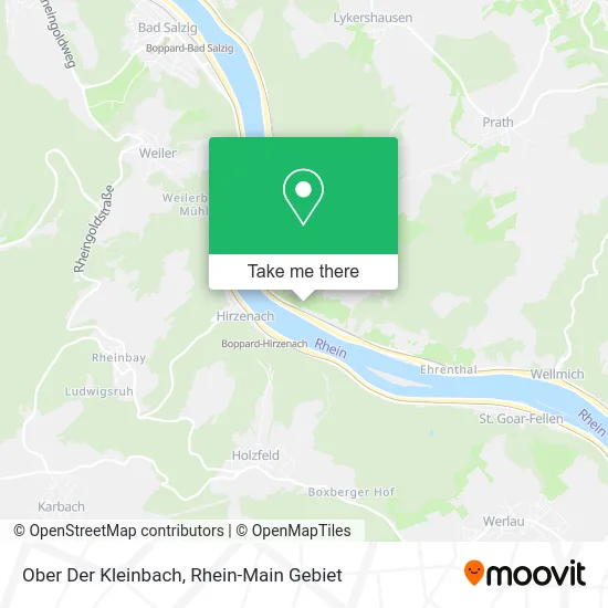 Карта Ober Der Kleinbach