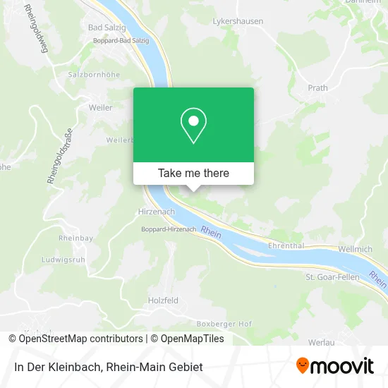 In Der Kleinbach map