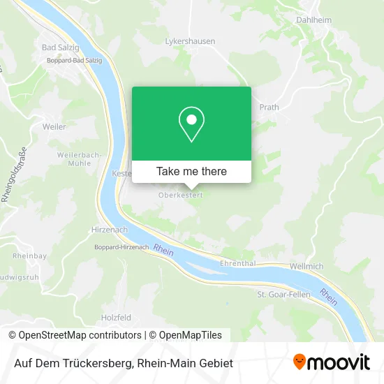Карта Auf Dem Trückersberg