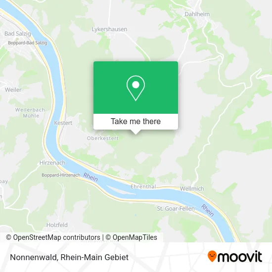 Карта Nonnenwald