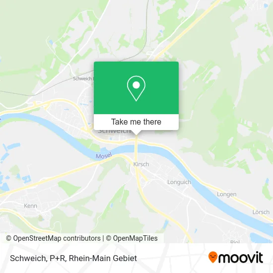 Карта Schweich, P+R