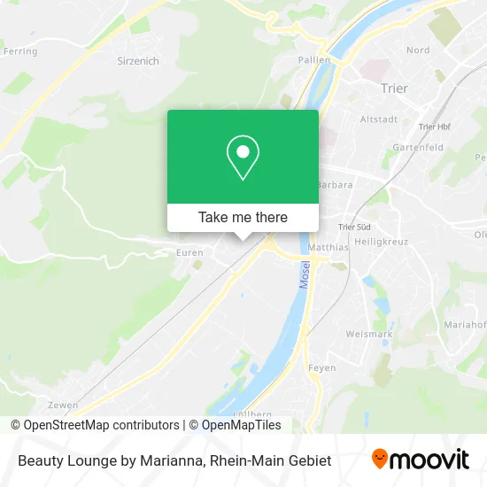 Карта Beauty Lounge by Marianna