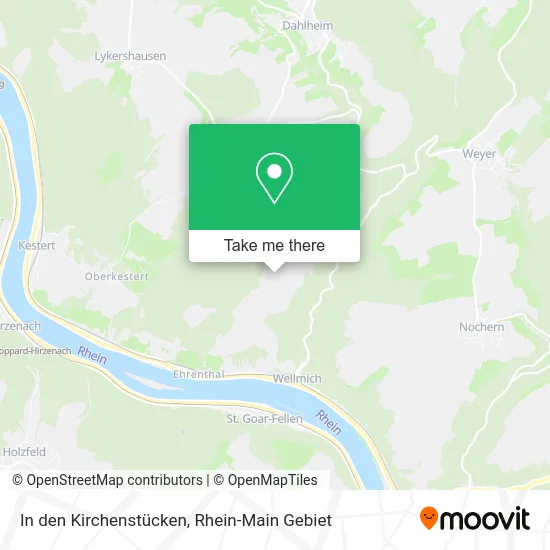 Карта In den Kirchenstücken