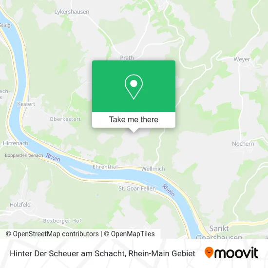 Карта Hinter Der Scheuer am Schacht