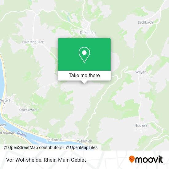 Карта Vor Wolfsheide