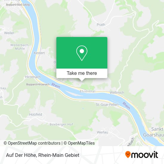 Карта Auf Der Höhe