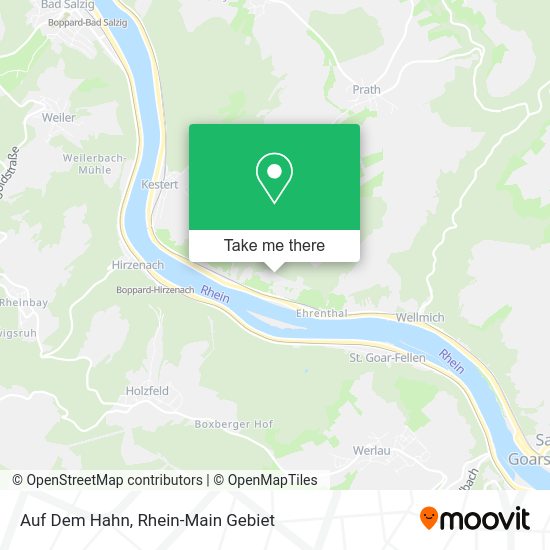 Карта Auf Dem Hahn