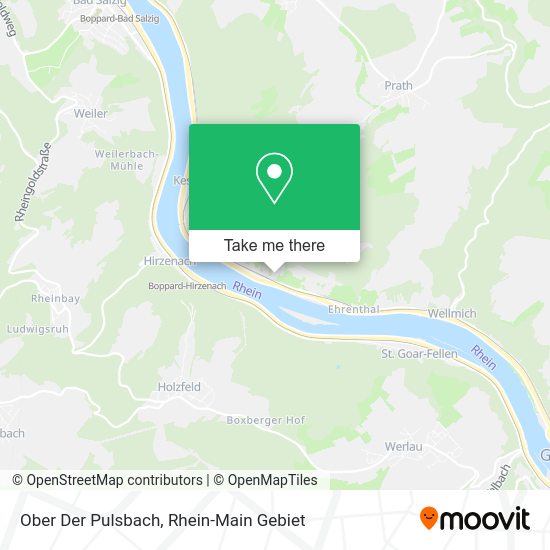 Карта Ober Der Pulsbach
