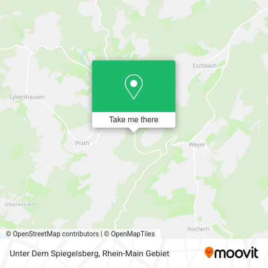 Карта Unter Dem Spiegelsberg