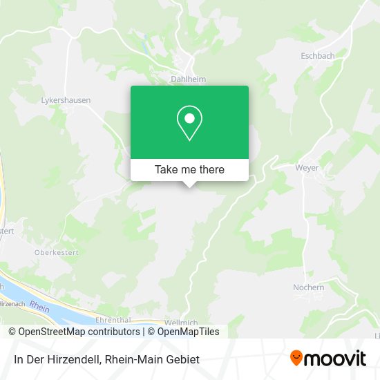 Карта In Der Hirzendell