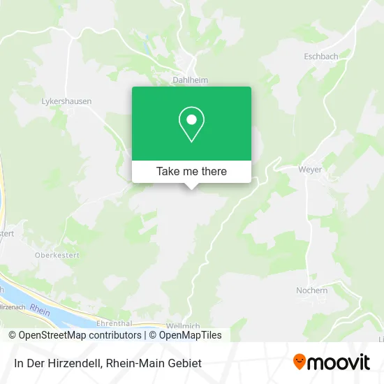 Карта In Der Hirzendell