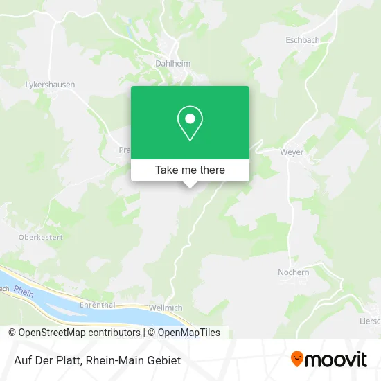 Карта Auf Der Platt