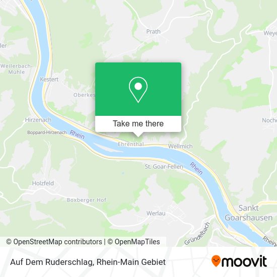 Карта Auf Dem Ruderschlag