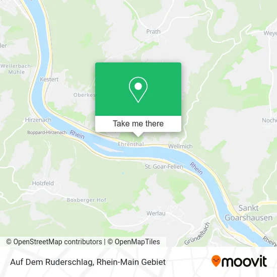 Карта Auf Dem Ruderschlag
