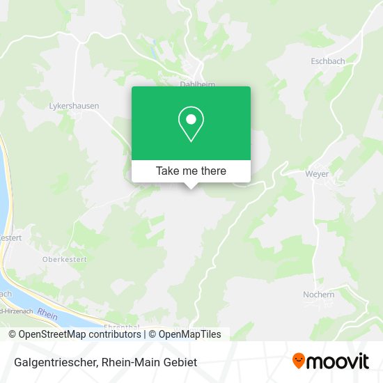 Карта Galgentriescher