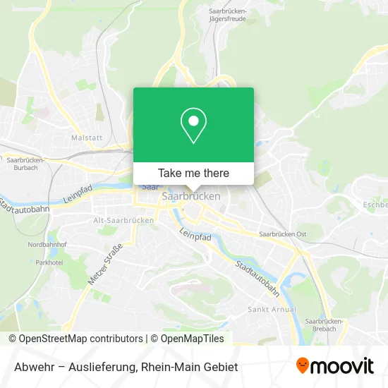 Карта Abwehr – Auslieferung