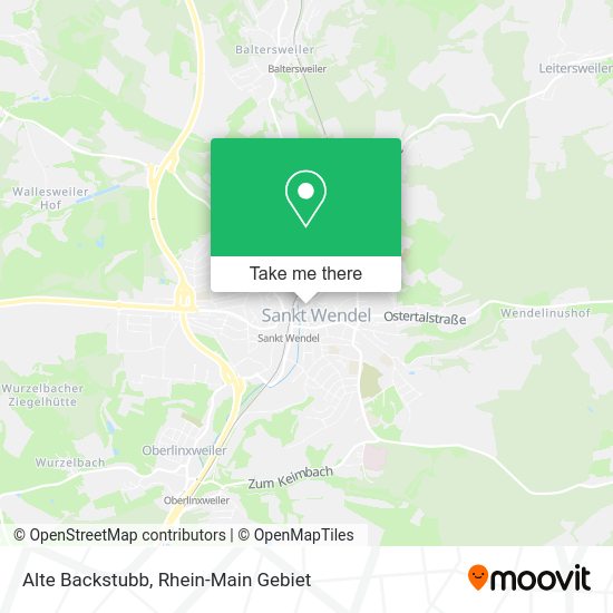 Карта Alte Backstubb
