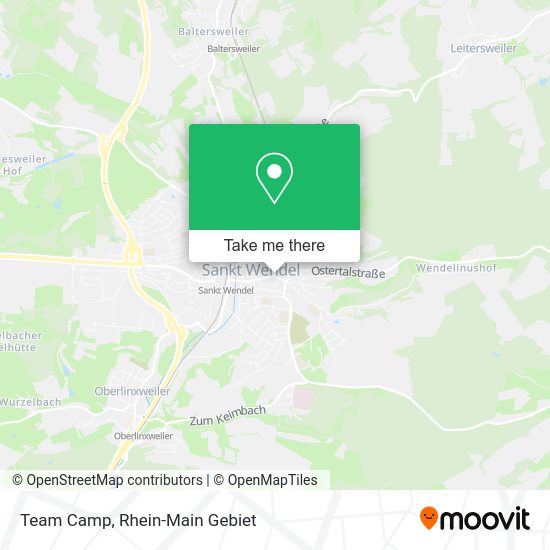 Карта Team Camp