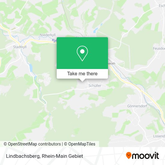 Карта Lindbachsberg