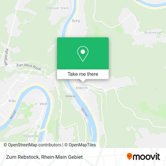 Карта Zum Rebstock