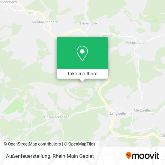 Карта Außenfeuerstellung